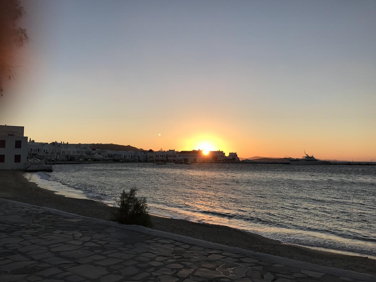 Pnoe Villa Mykonos Town ภายนอก รูปภาพ