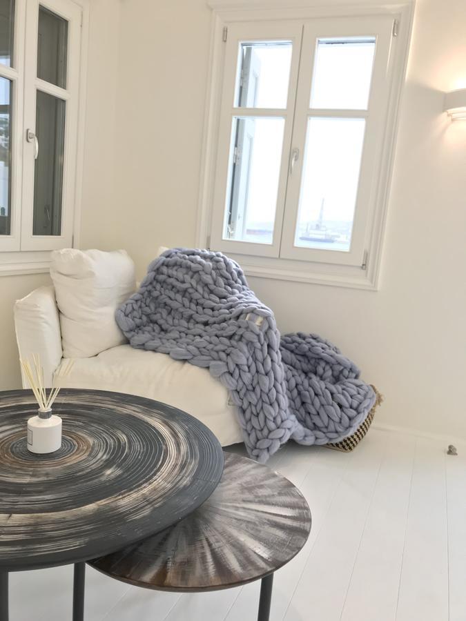 Pnoe Villa Mykonos Town ภายนอก รูปภาพ