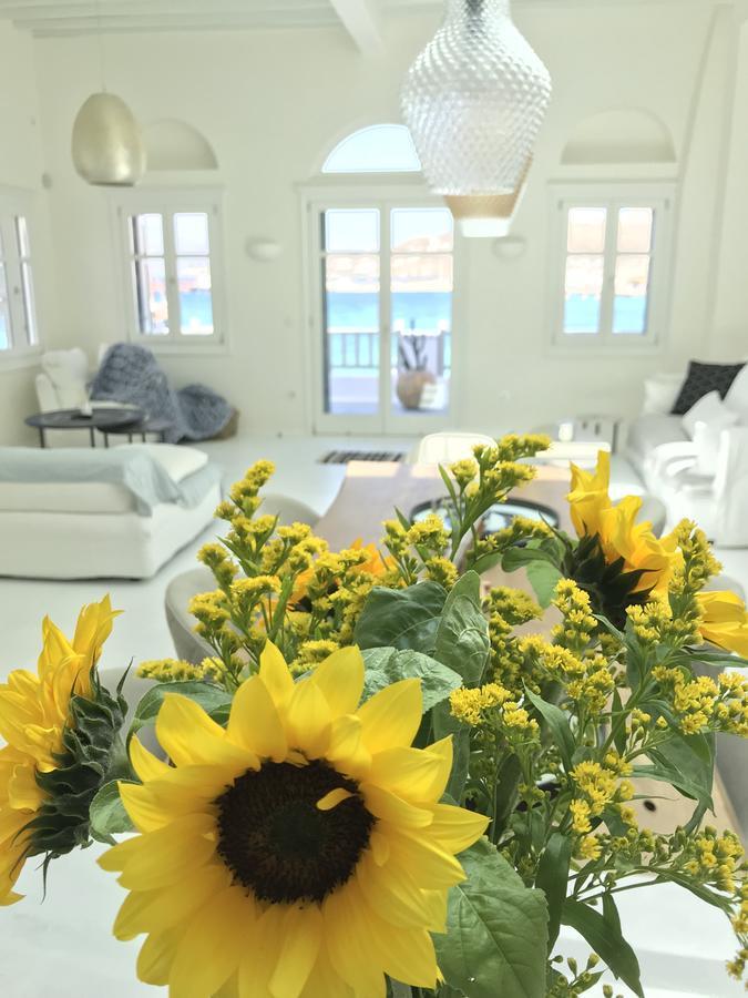Pnoe Villa Mykonos Town ภายนอก รูปภาพ