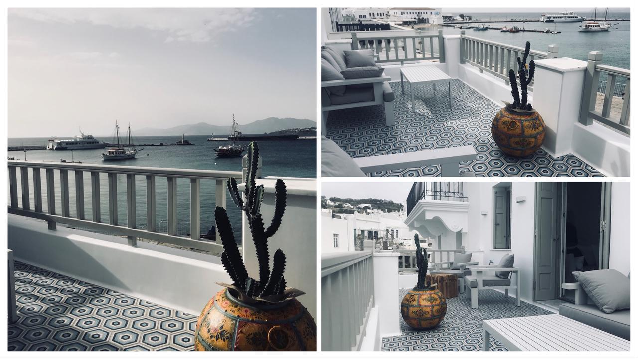 Pnoe Villa Mykonos Town ภายนอก รูปภาพ