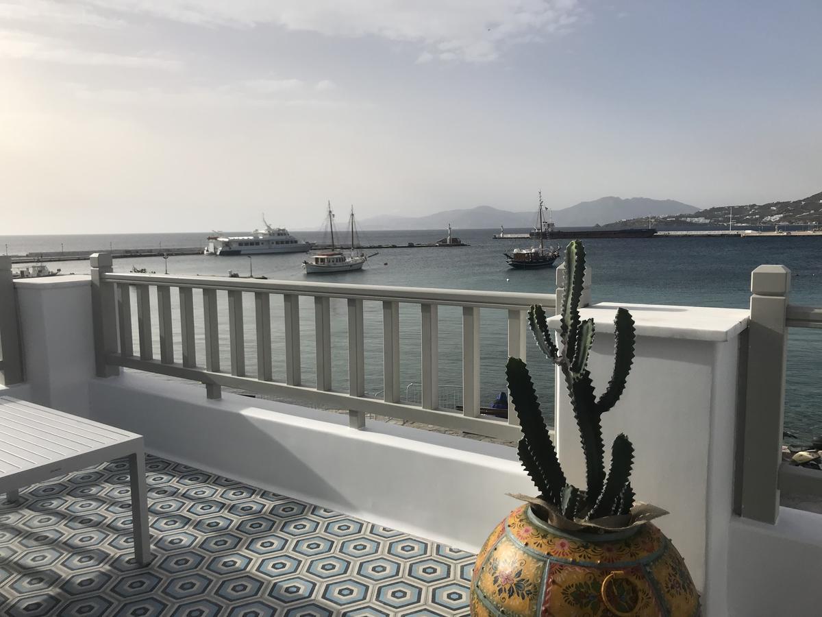 Pnoe Villa Mykonos Town ภายนอก รูปภาพ