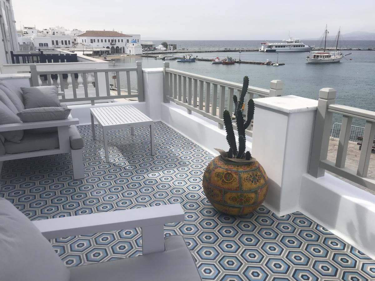 Pnoe Villa Mykonos Town ภายนอก รูปภาพ