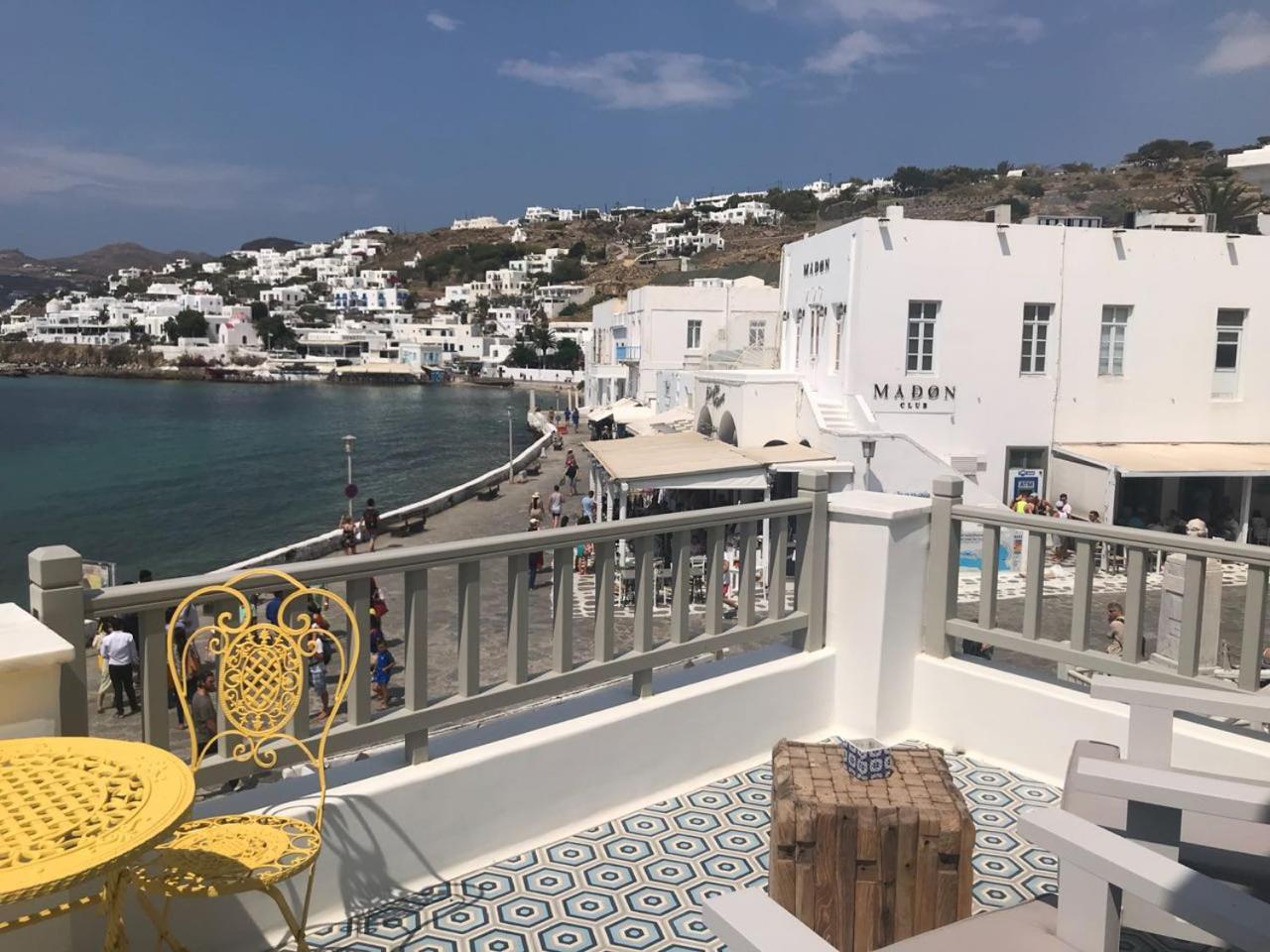 Pnoe Villa Mykonos Town ภายนอก รูปภาพ