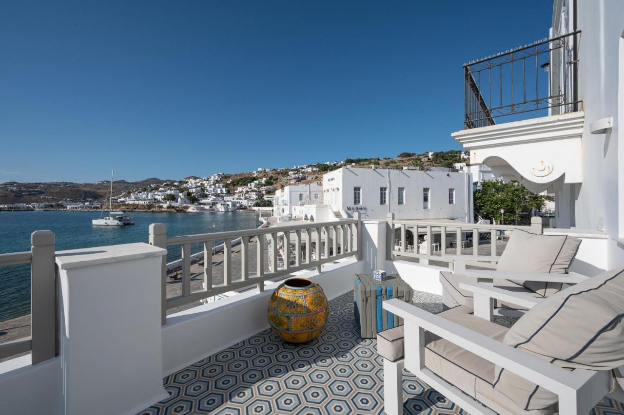 Pnoe Villa Mykonos Town ภายนอก รูปภาพ